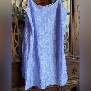 Vintage Secret Treasures Lilac Embossed floral slip